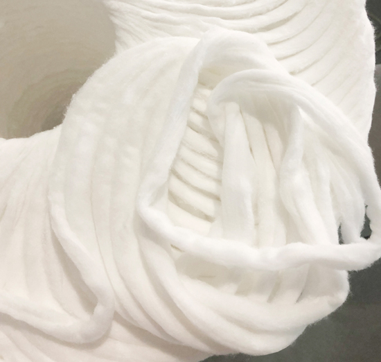 Specific Water Absorption 23g min 100% Cotton Medical Cotton Sliver High Garde 0