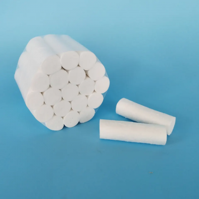 Dental cotton rolls