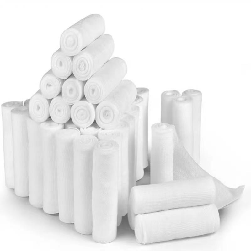 Surgical Cotton Rolls, 100% Cotton Medical Bleached Gauze Roll 36