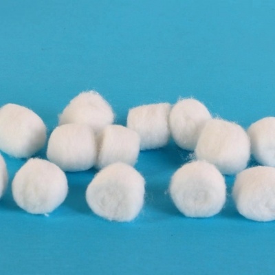 Cotton wool balls