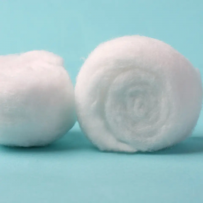 Medical cotton wool ball