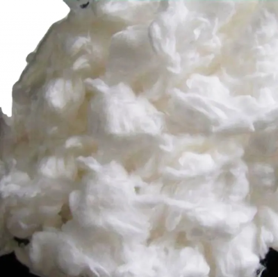 Bleached absorbent cotton
